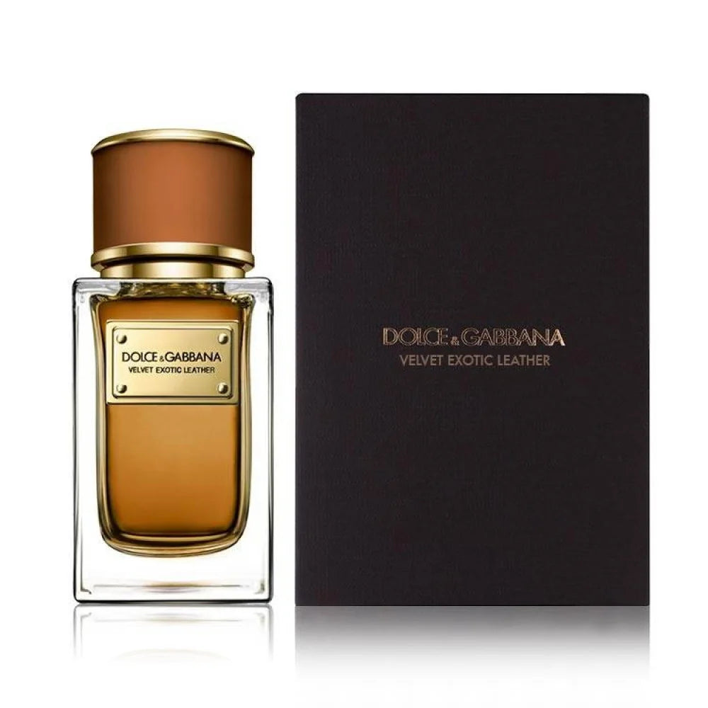 Dolce & Gabbana Privée Velvet Exotic Leather