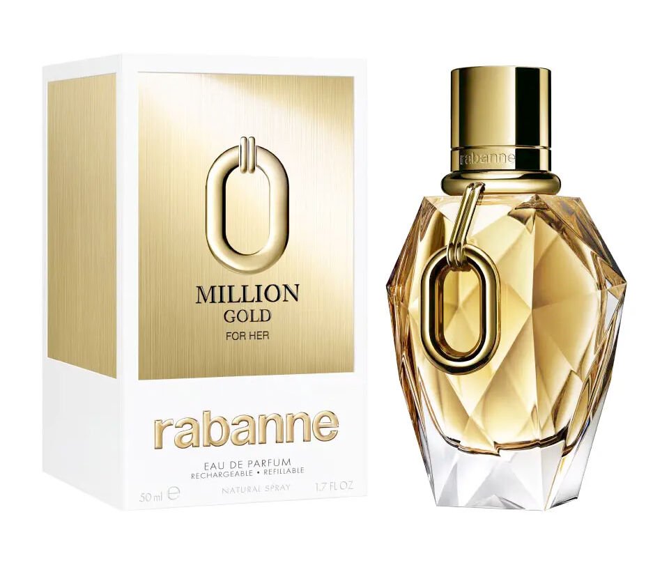 Rabanne Million Gold For Her Refillable Edp