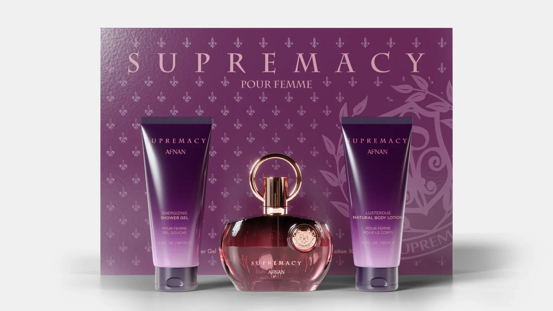 Afnan Supremacy Purple EDP Gift Set