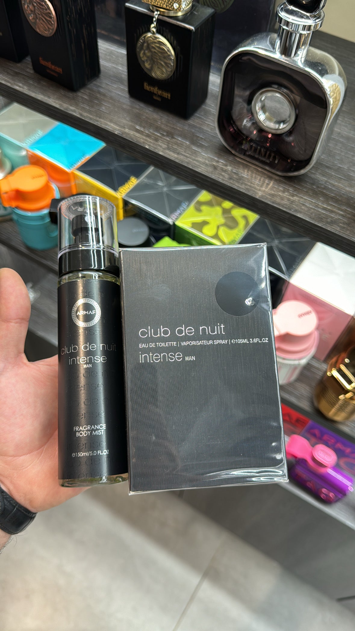 Club De Nuit EDT Intense + Body Mist