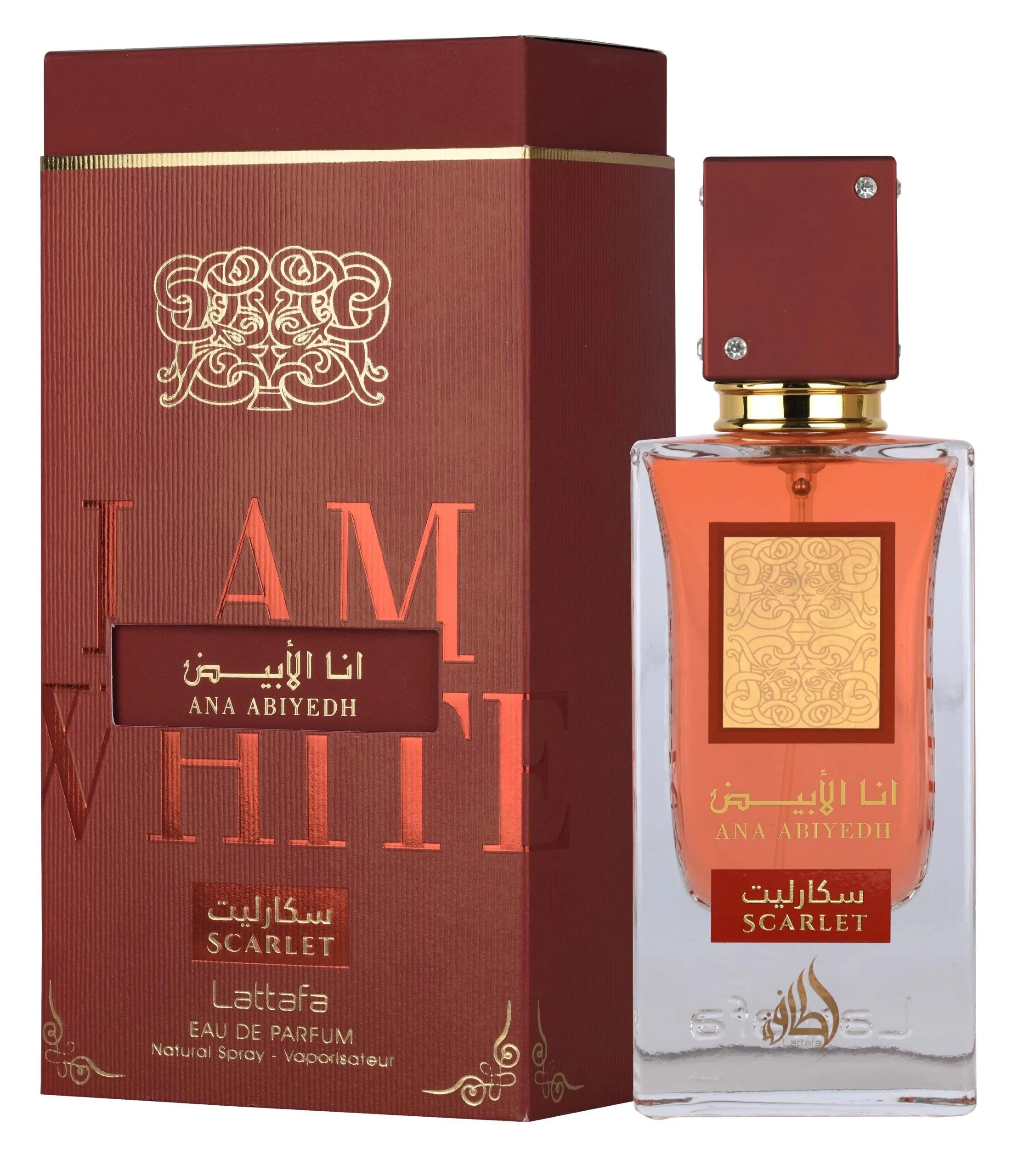 Lattafa Ana Abiyedh Scarlet EDP (Clone Fétiche La Rose Christian Louboutin)
