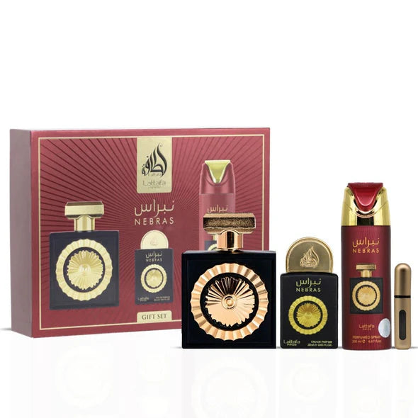 Lattafa Nebras Gift Set Edp