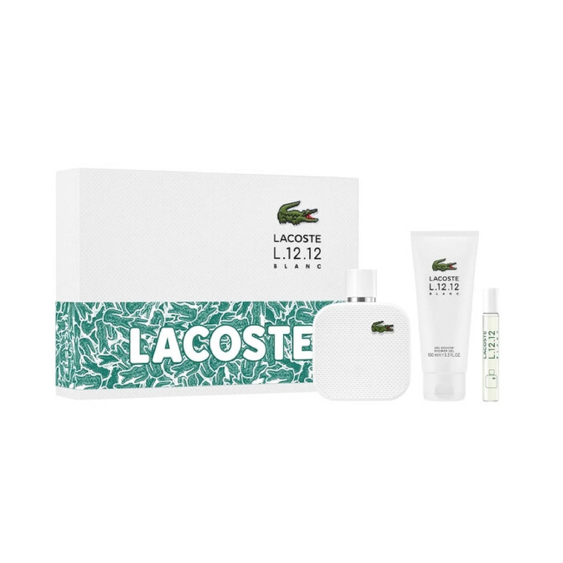 Lacoste L12.12 Blanc Gift Set EDT - My Smell Shop