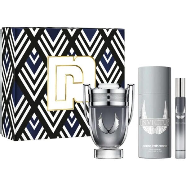 Paco Rabanne Invictus Platinum Gift Set EDP