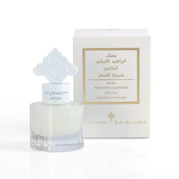 Ibraheem Al Qurashi Khamreyya White Musk خمرية مسك أبيض للشعر EDP