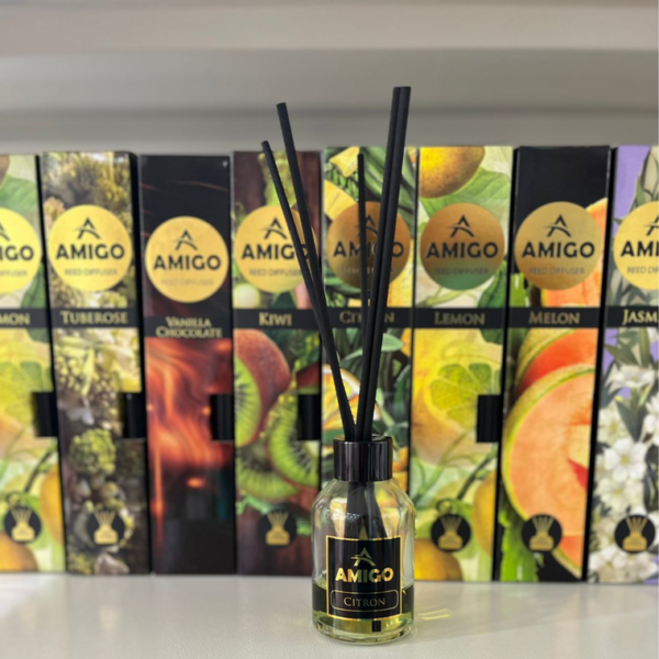 AMIGO No1 Fragrance Diffuser 110 ml (HOME,OFFICE,CAR...)