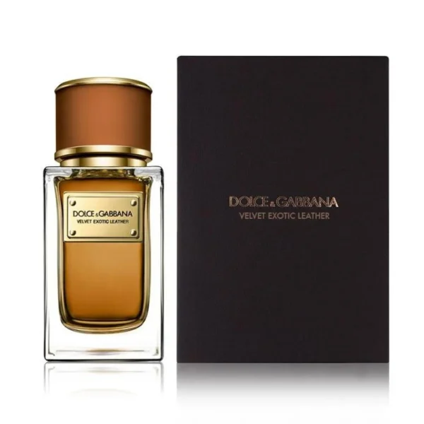 Dolce & Gabbana Privée Velvet Exotic Leather