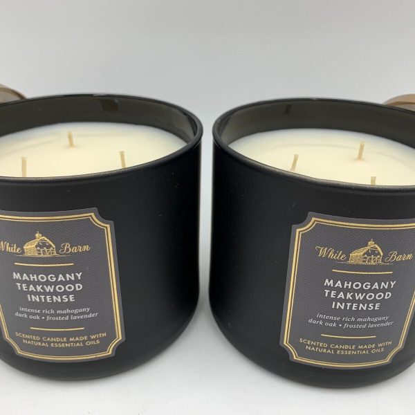 Mahogany Teakwood Candle 3 wicks Bath & Body Works